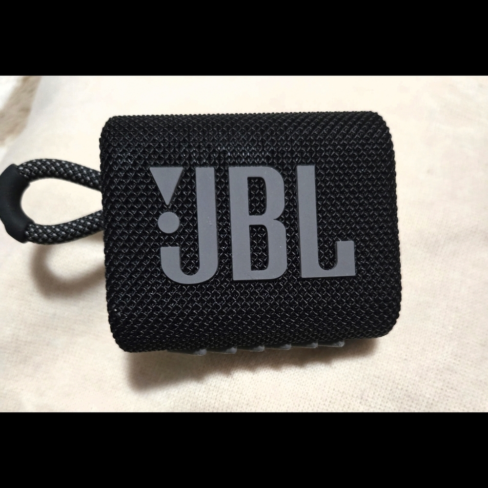 JBL Go 3 Portable Bluetooth Speaker - Black